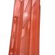 Space age pink plastic magazine rack, Giotto Stoppino, Kartell 1970s