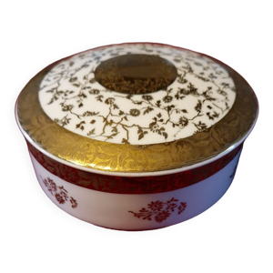 Bonbonnière porcelaine blanche