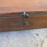 Large old wooden painter's case