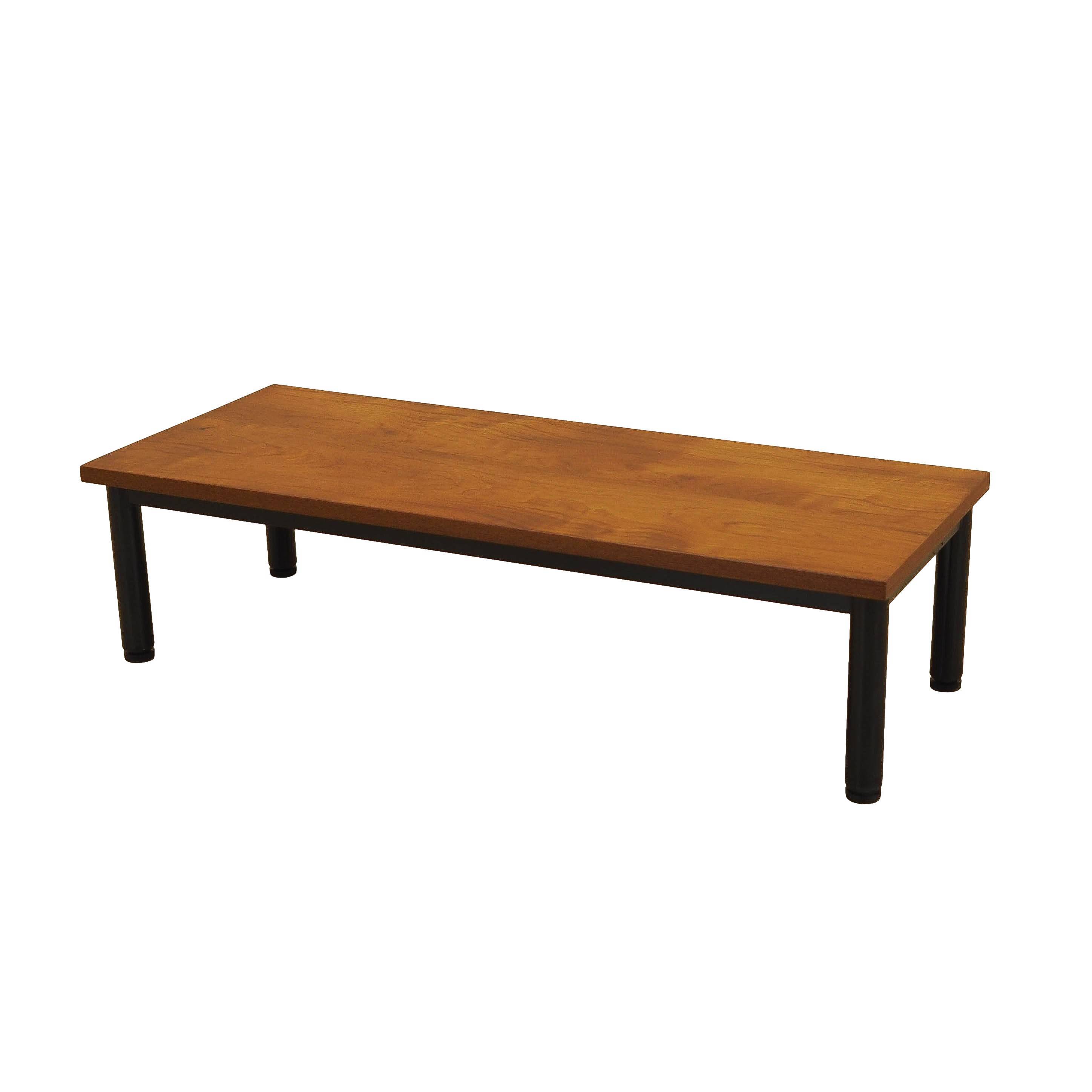 Table basse en placage danois, années 1960