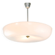 Space Age Italian Plexiglass and Brass Chandelier, 1970s