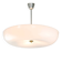 Space Age Italian Plexiglass and Brass Chandelier, 1970s