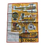 Torchon calendar 1975 grocery store Codec