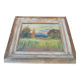 Tableau huile sur toile daté 1904