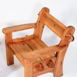 David Rosèn, pair of Berga armchairs for Nordiska Kompaniet, 1944.