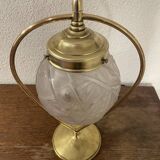 Art Deco table lamp, signed "Muller et Frères", 1930s.