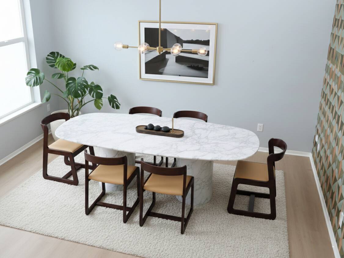 Set of 6 dining chairs Mario Sabot, Italy 1970s