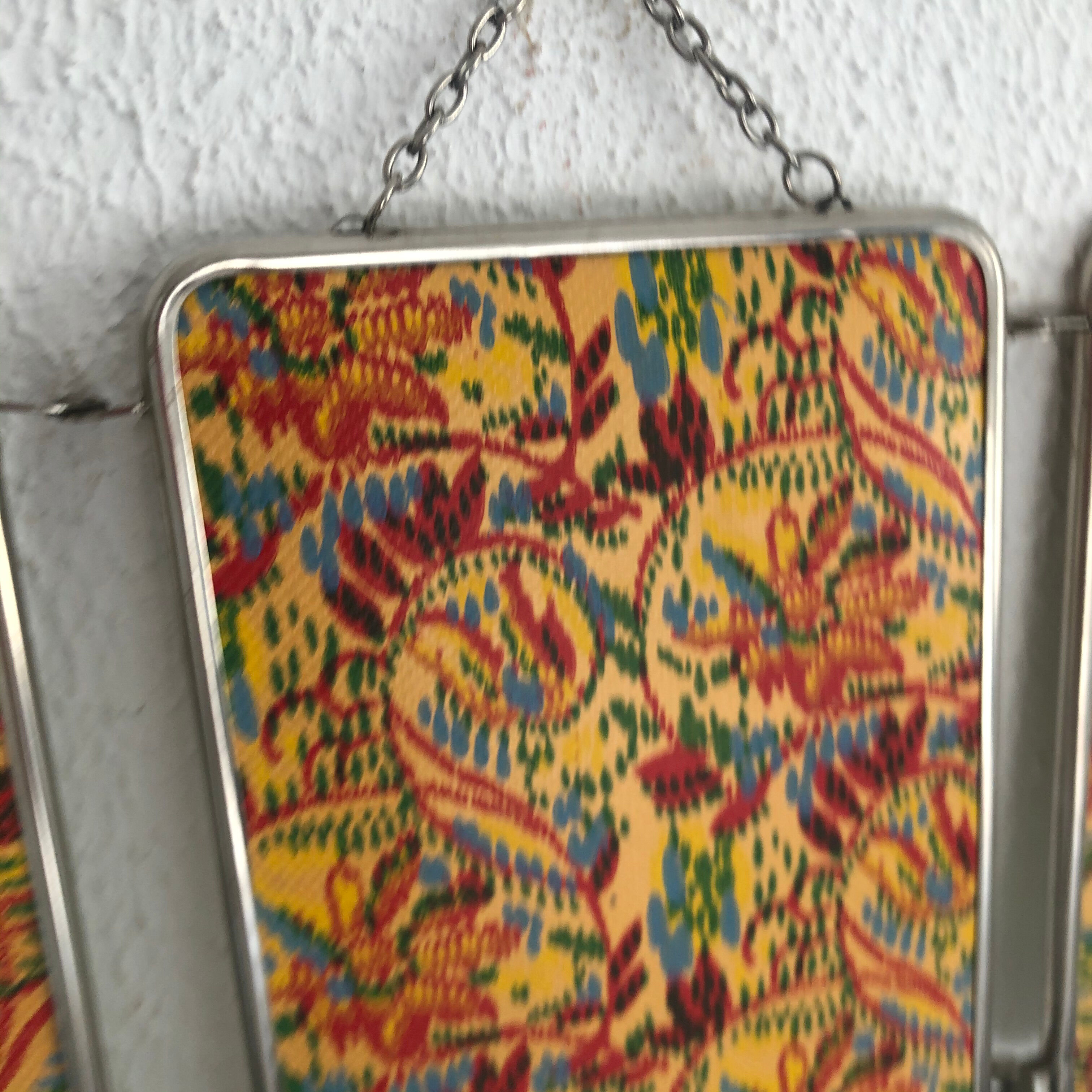 Triptych mirror 1960 barber - 21 x 50 cm