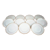 Set of 11 flat plates in Limoges porcelain by Maison Lanternier & C.