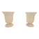 Neoclassical Goblet-Shaped Alabaster Table Lamps Spain, 1980s, Set of 2