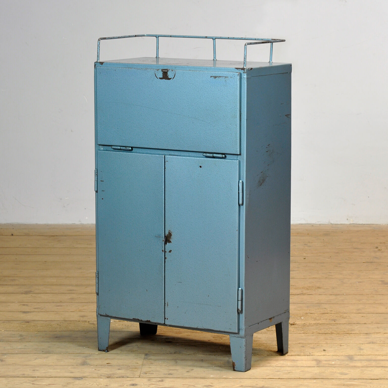Industrial four-drawer cabinet from the 1970s