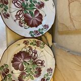 Pair of earthenware dishes