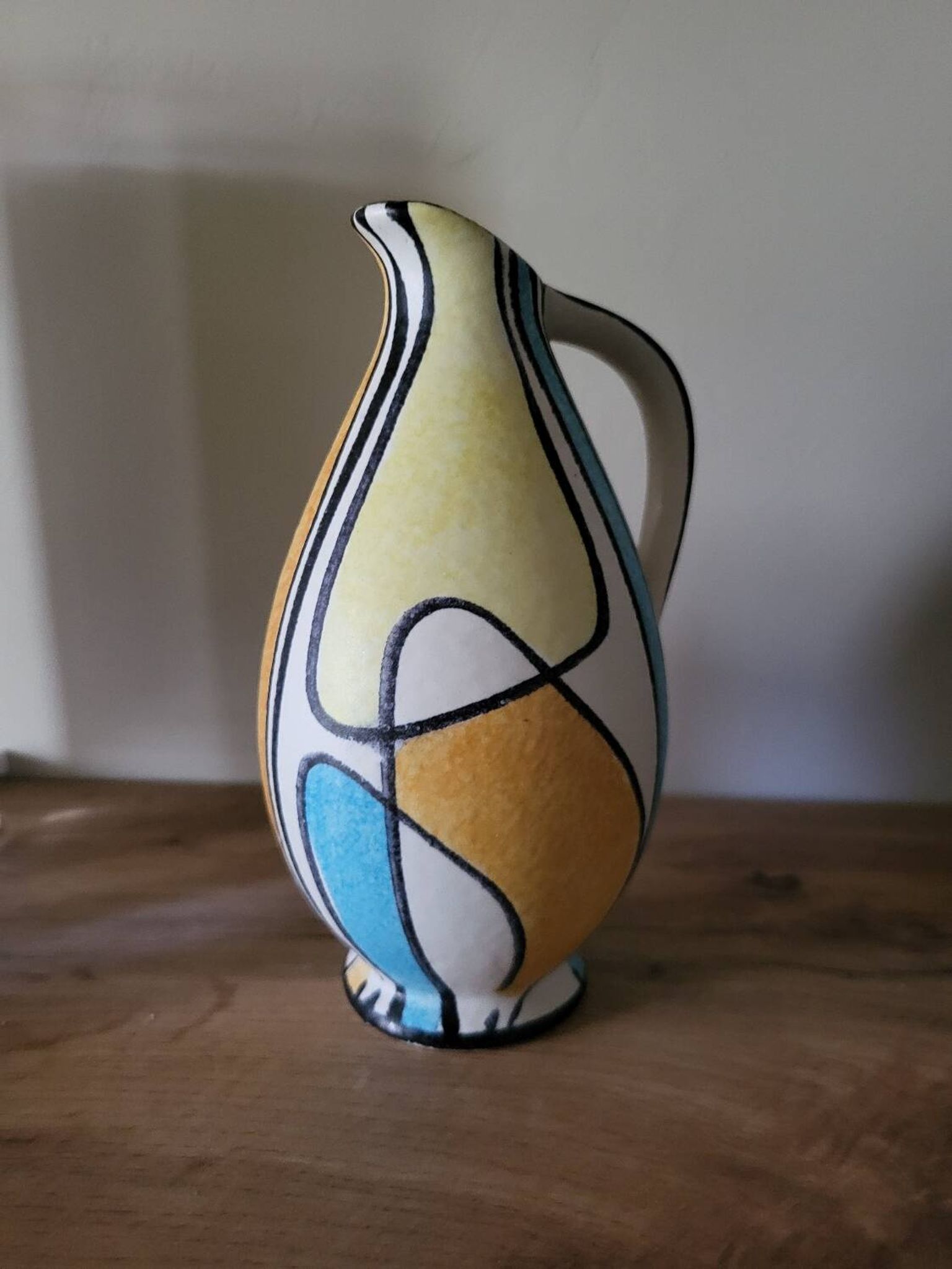 Ceramic vase model Haiti. Bay Keramik/Germany 1950s.