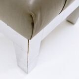 Tabouret ou ottoman de vanité de la série Cityscape par Paul Evans - 1970