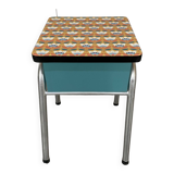 Vintage Formica chest stool