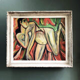 Cubist painting by Boris Chatzmann