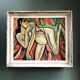 Tableau cubiste signé Boris Chatzmann