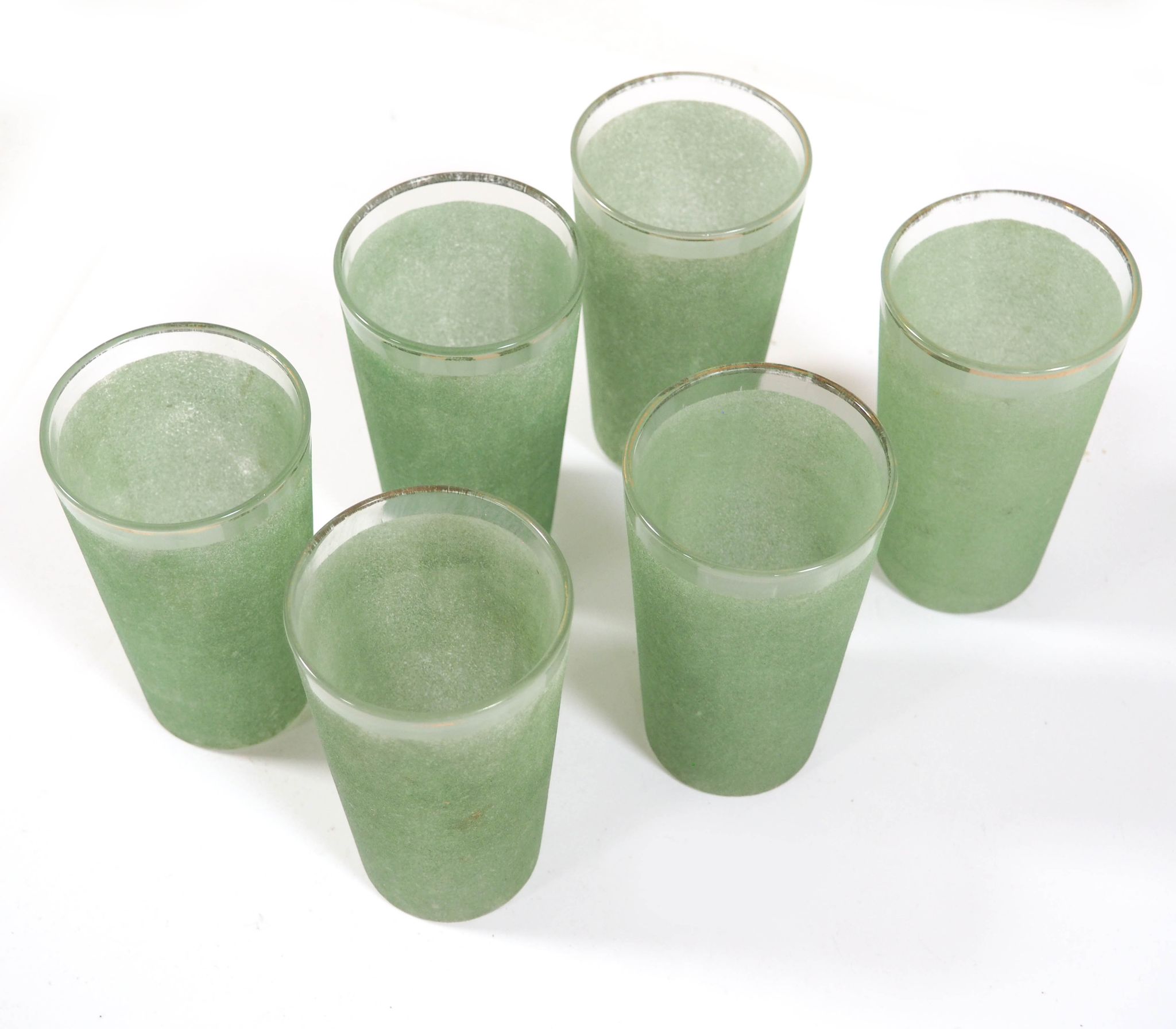 6 verres années 40