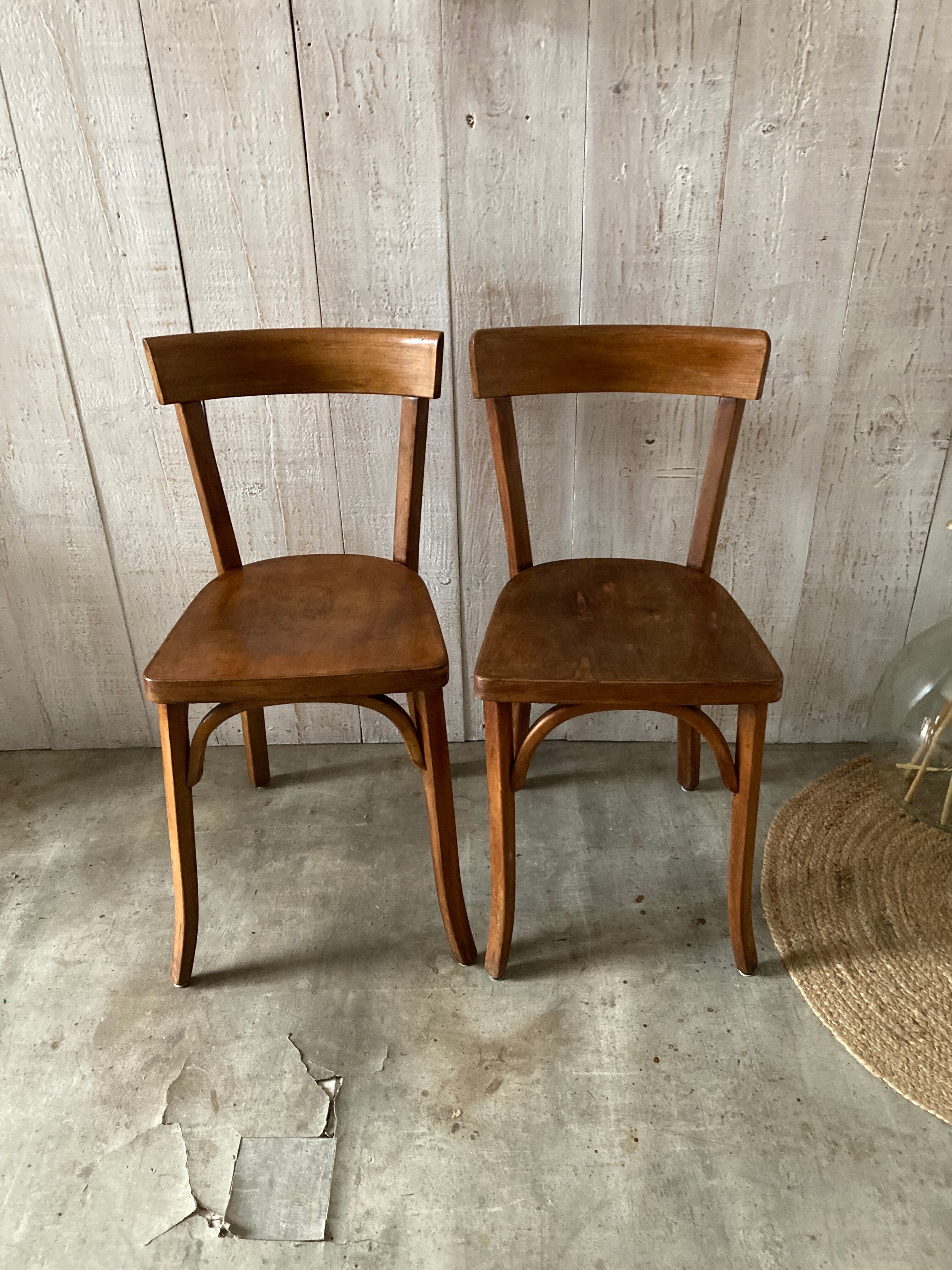 Pair of Baumann chairs