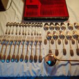 Silver-plated cutlery set, 1900