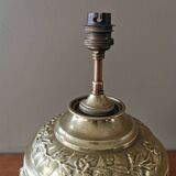 Antique brass lamp base