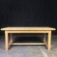 Whitewashed oak farmhouse table