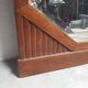Wood mirror carved art deco 1930