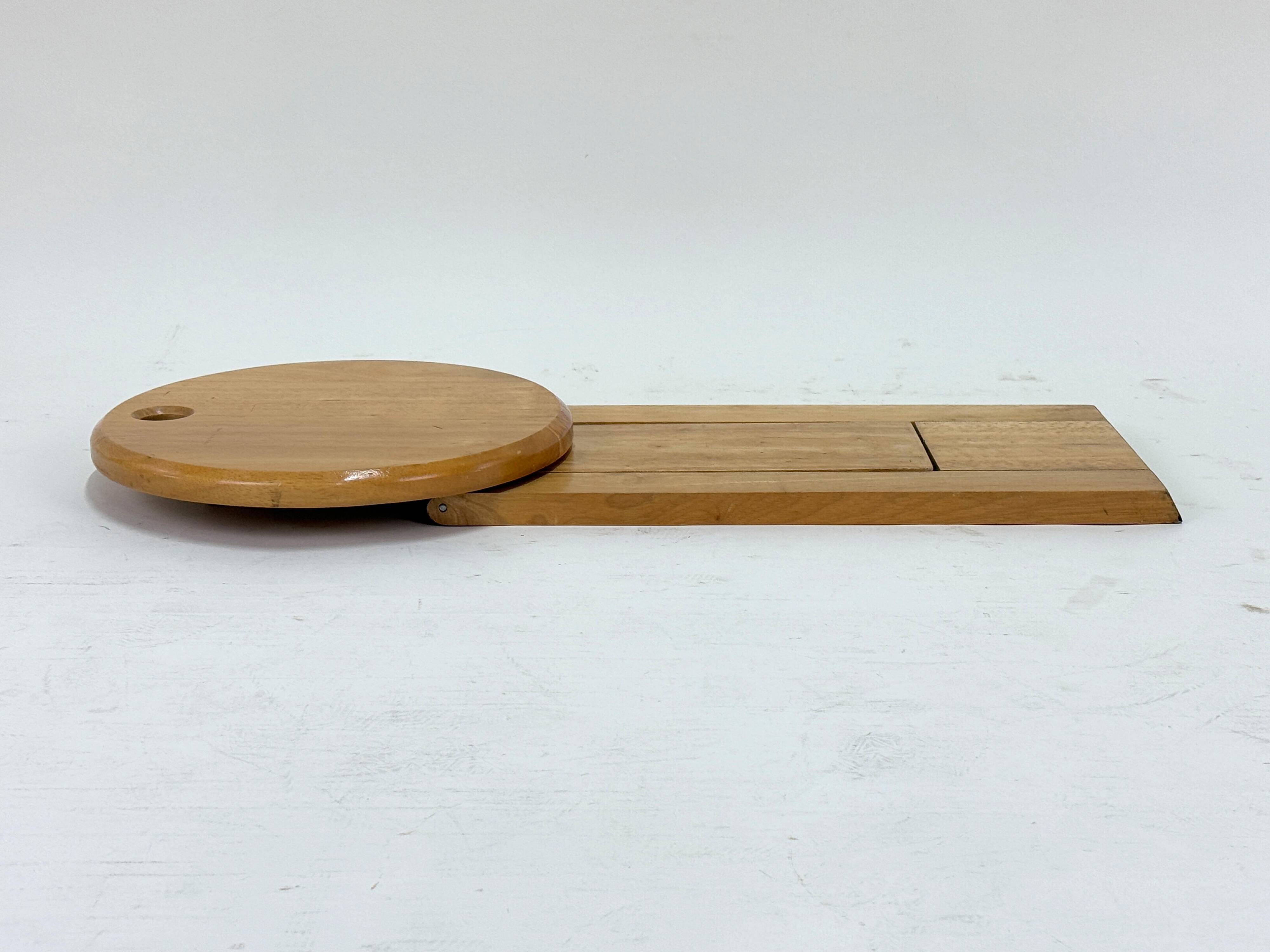 Suzy DLG Roger Tallon Wood Stool - no Charlotte Perriand - Vintage