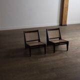 Pierre Jeanneret Kangaroo Chairs PJ-SI-59, India, 1955
