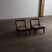 Pierre Jeanneret Kangaroo Chairs PJ-SI-59, India, 1955