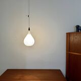 Lampe à Suspension Opaline par Uno et Östen Kristiansson