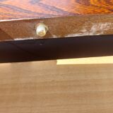 round table with central leg and extension, Baumann design