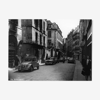Photography Paris rue Bonaparte (1965)