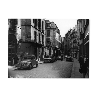 Photography Paris rue Bonaparte (1965)