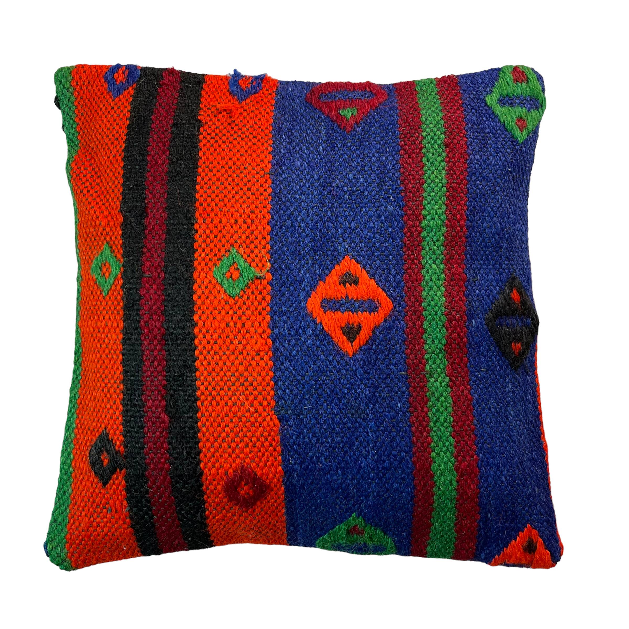 HOUSSE DE COUSSIN KILIM TURC VINTAGE, 40 X 40 CM