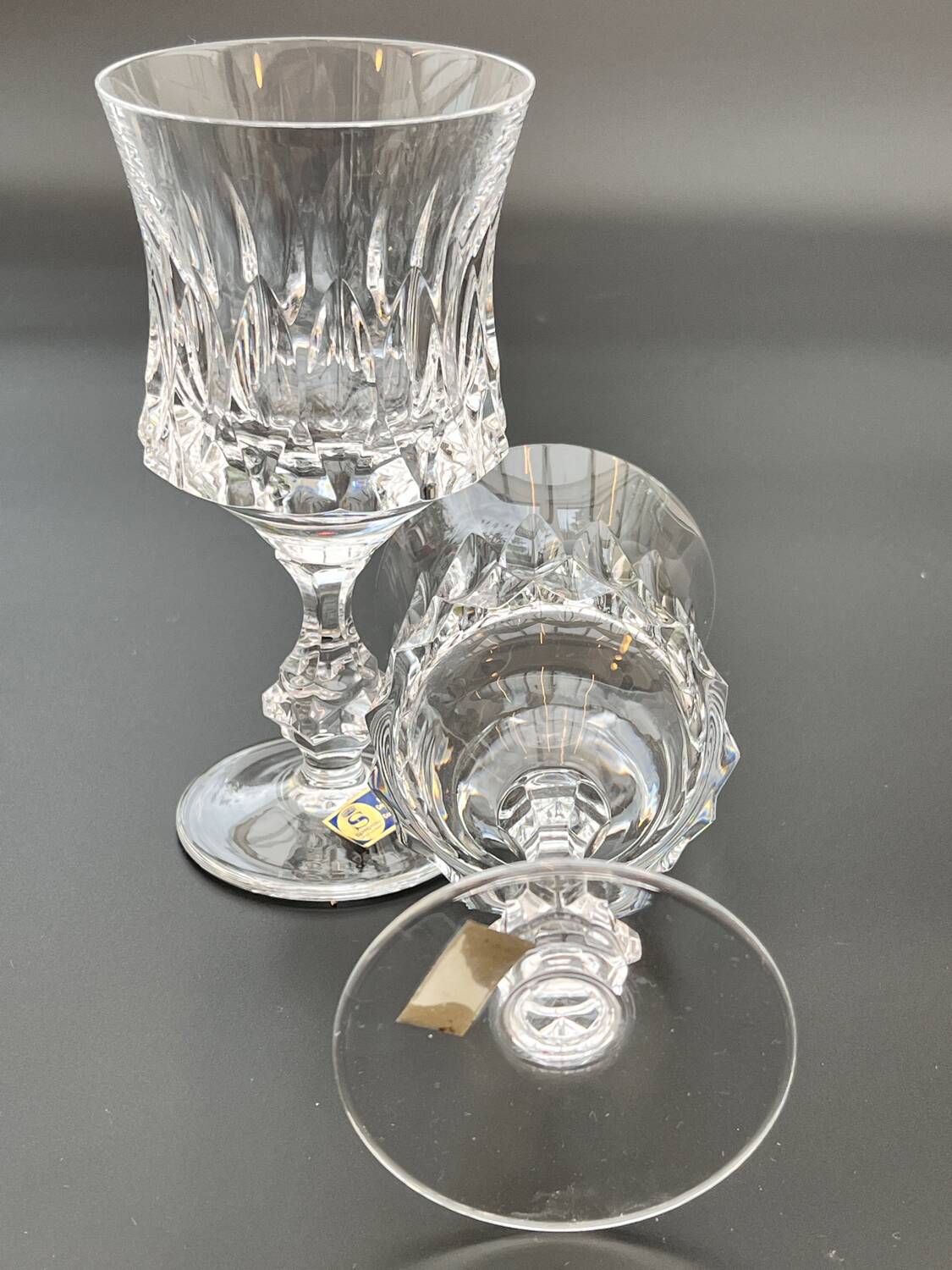 Set of 6 Speigelau crystal glasses
