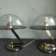 Lampes de table en verre Murano vintage