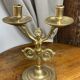 Chandelier, forme sirène, en bronze 