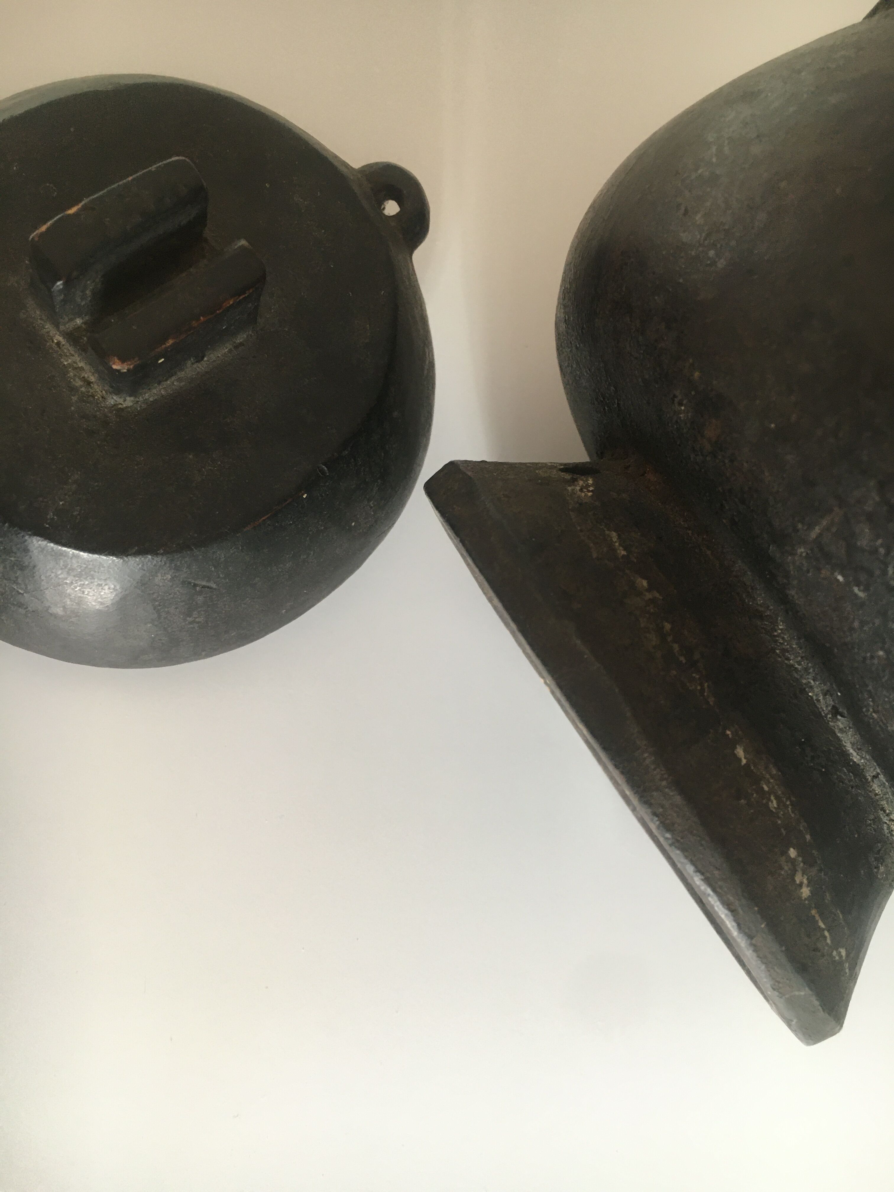 African ethnic wooden vase