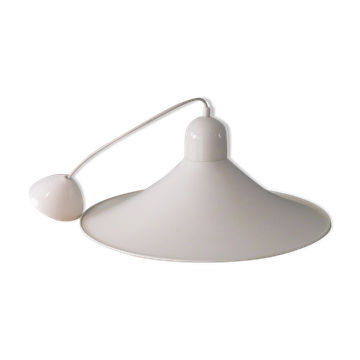 Massive witch hat hanging lamp, Belgium 1980