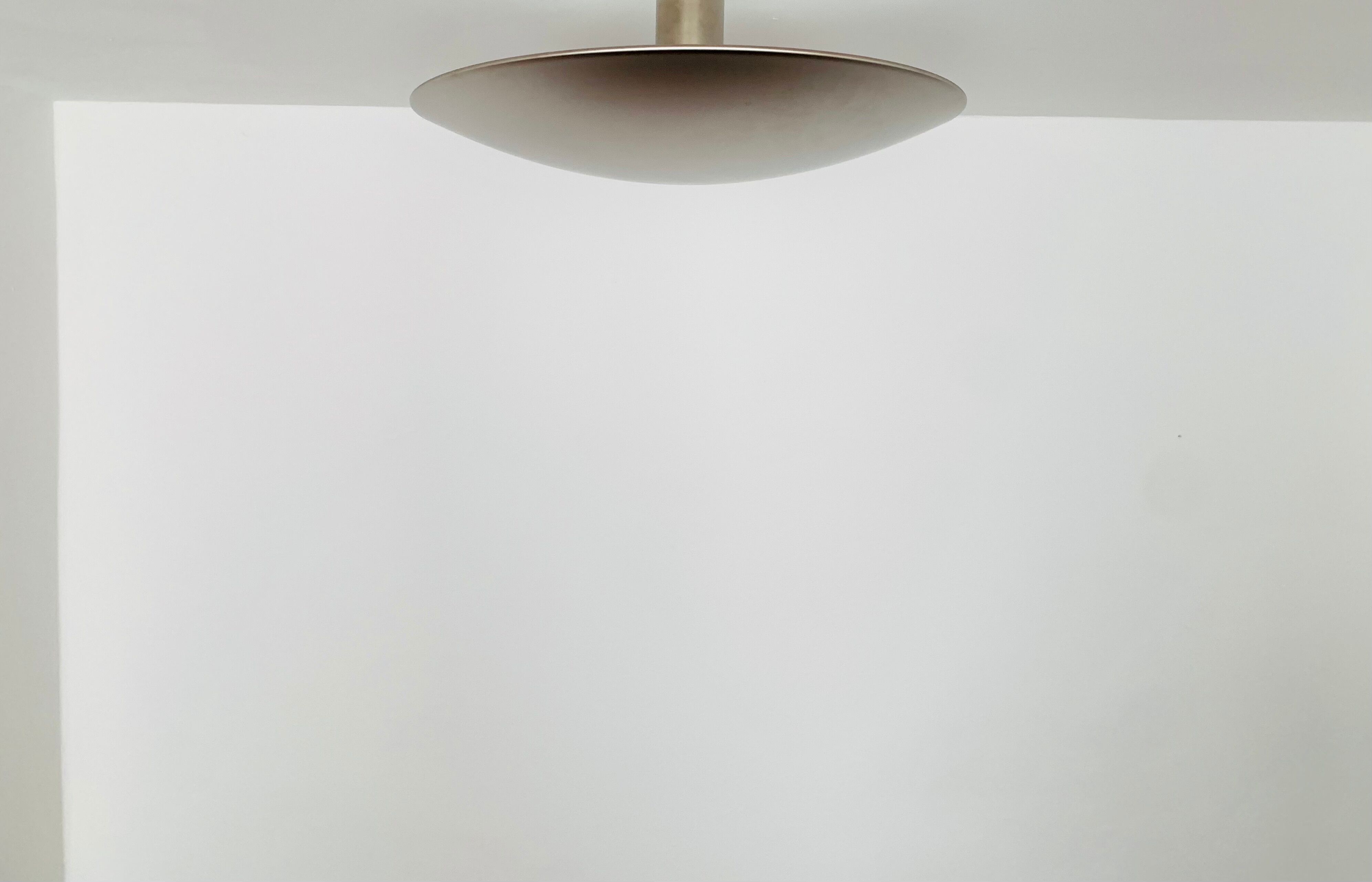 Nickel Plated Sela/ Gela 55 Wall or Ceiling Lamp by Florian Schulz