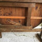 Foldable winegrower's table - late nineteenth early twentieth
