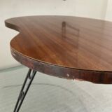 Free-form tripod coffee table from the 50s and 60s