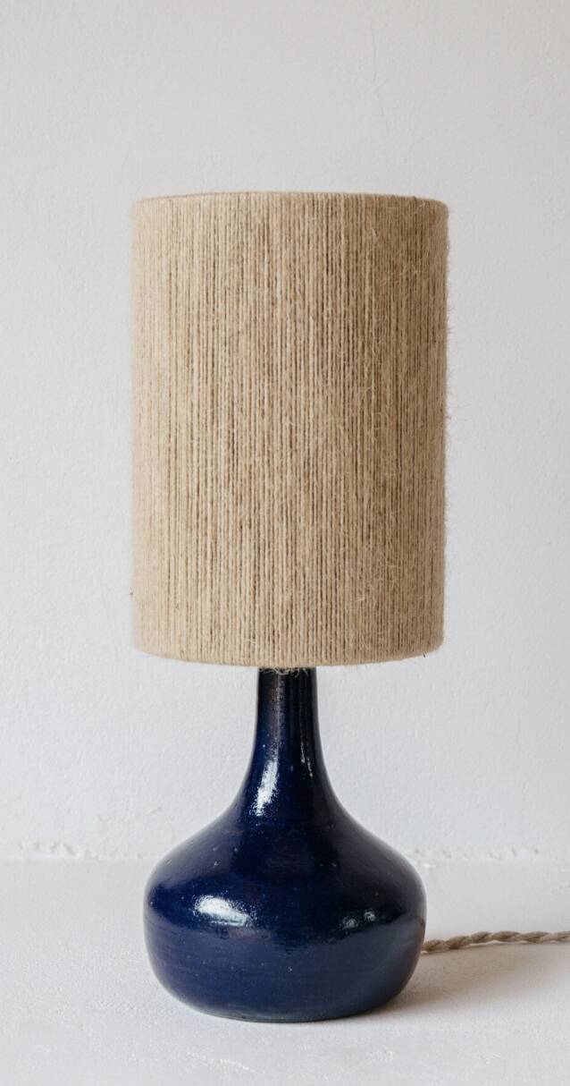 Moon ceramic lamp