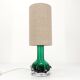 Lampe scandinave brutaliste Kosta en verre Hans-Owe Sandeberg Suède 1960
