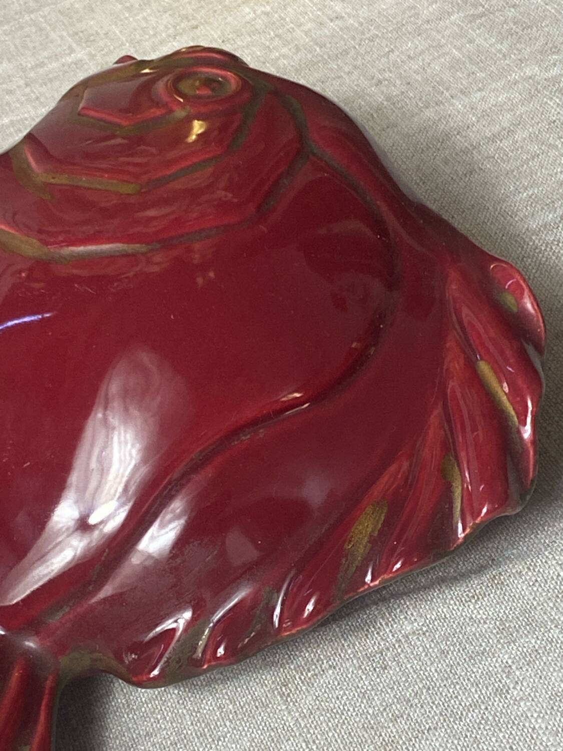 Earthenware fish, Art Deco by Géo Condé