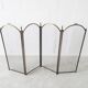 écran de cheminée vintage pliable