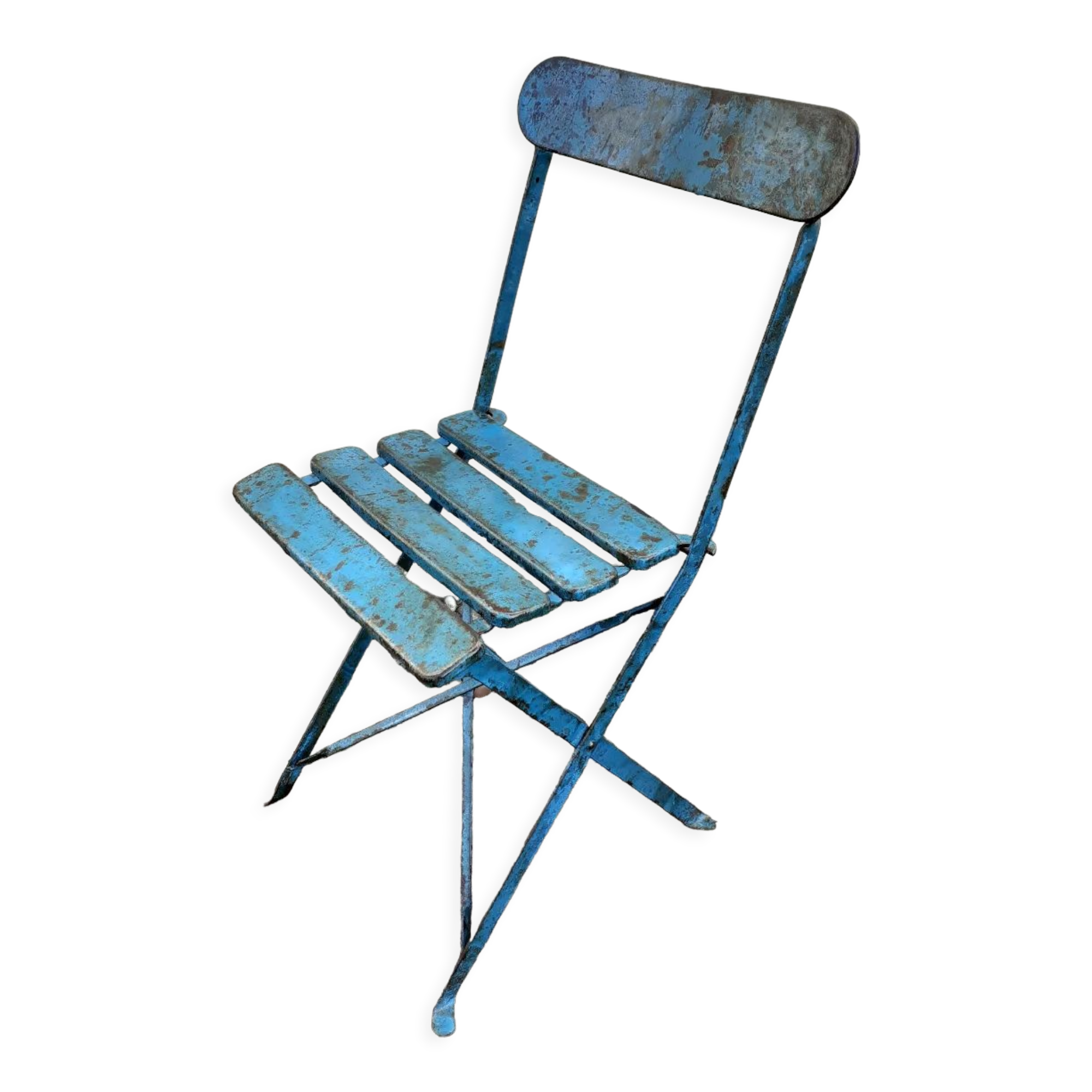 Folding brasserie chair