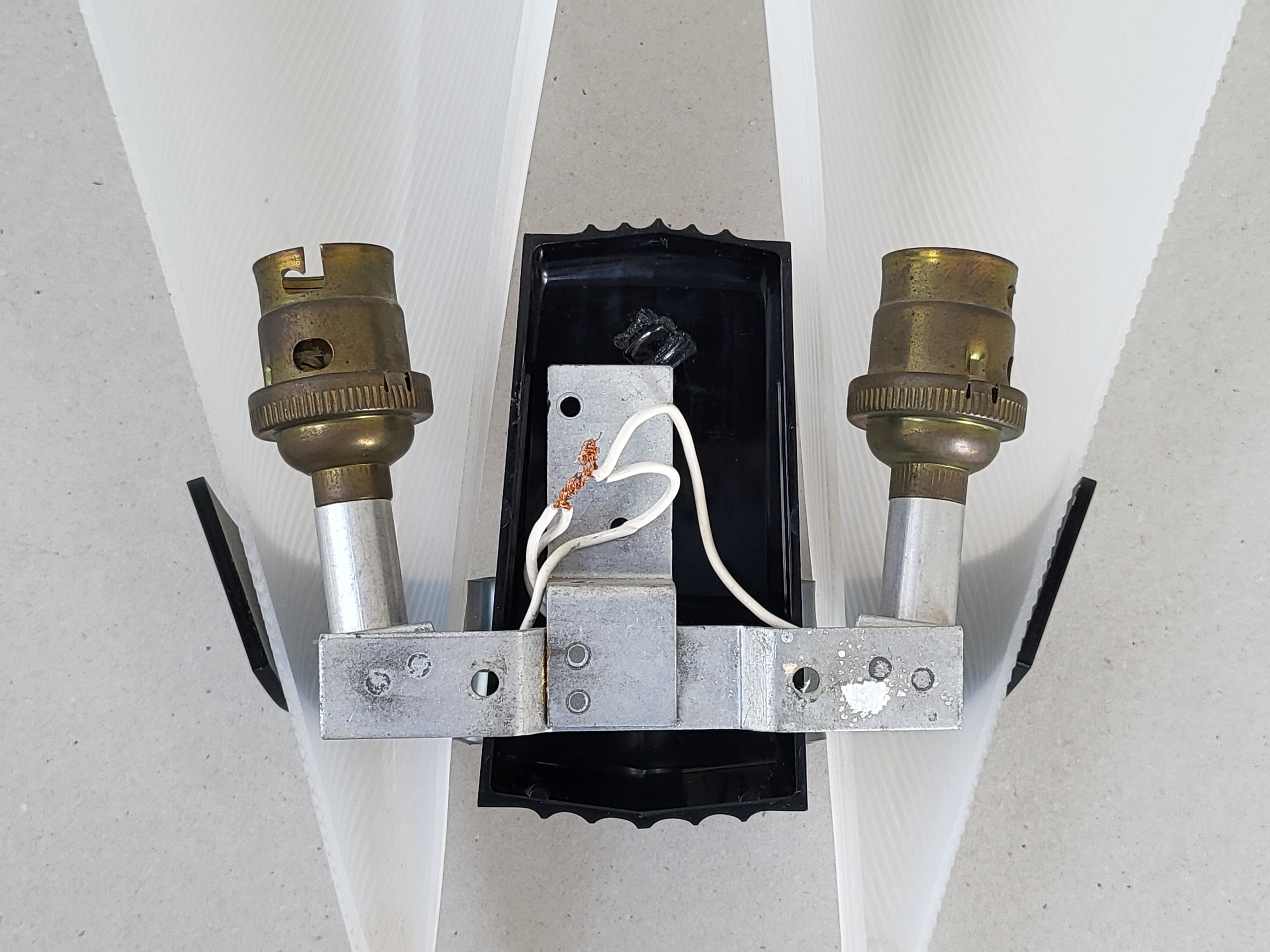 Pair of vintage wall lamps 1960