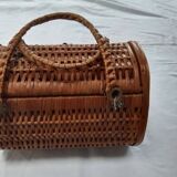 1950s wicker basket